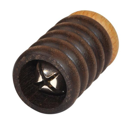 Dřevěné chrastítko s rolničkou uvnitř