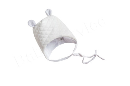 Čepička na zavazování thermo bílá Baby Service
