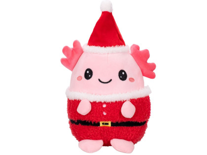 Kawaii Xmas zvířátko plyšové ve vánočním oblečku 