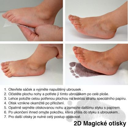2D magický otisk s dvojrámečkem