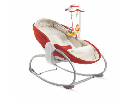 Lehátko 3v1 Rocker Napper červené Tiny Love