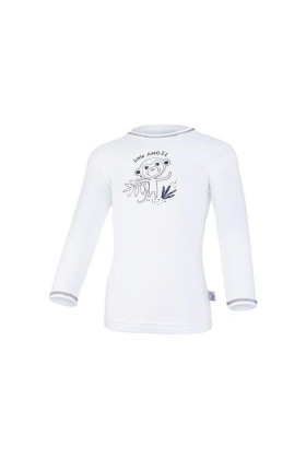 Tričko smyk SAFARI DR Outlast® - Bílá/safari