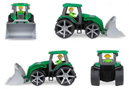 Auto Truxx 2 traktor se lžící plast 32cm s figurkou