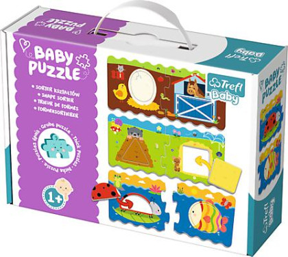 Puzzles Baby Classic - Tvary