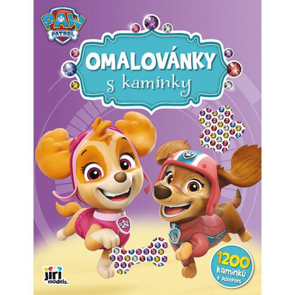 Omalovánky s kamínky Tlapková patrola