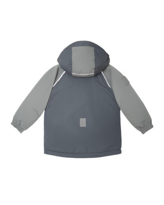 Zimní bunda Color Block Fjord Gray Leokid