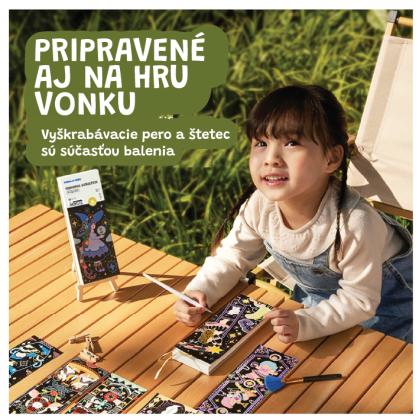 Třpytivé vyškrabování Starlight Girls Jarmelo