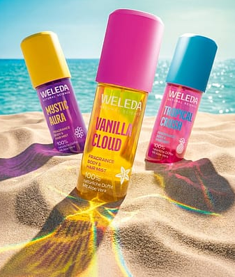 Vanilla Cloud Body & Hair Mist 95ml Weleda