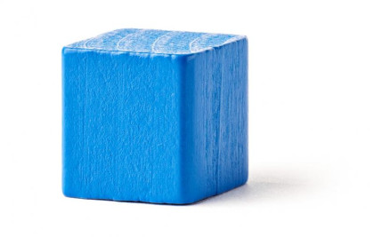 Kostky barevné 50 ks - 2,5 cm