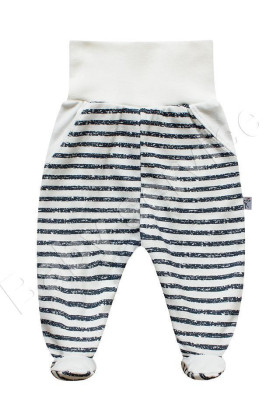 Bavlněné polodupačky Pruhy Baby Service