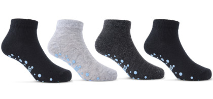 Kojenecké ponožky s protiskluzem chlapecké vel. 15–17 cm