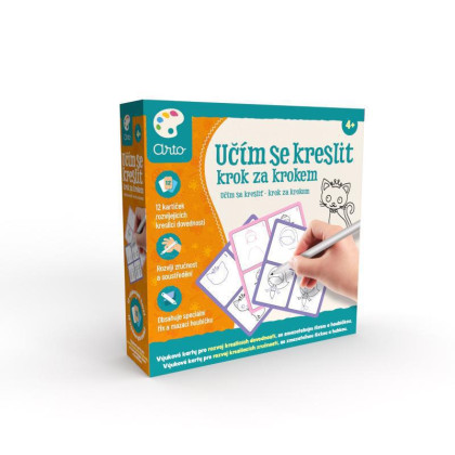 Edukativní sada Učím se kreslit Krok za krokem