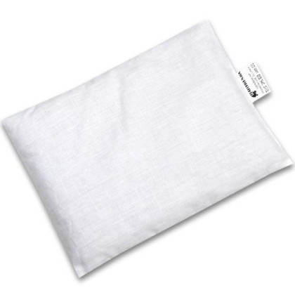 Nahřívací polštářek z pohankových slupek s povlakem 20x14 cm