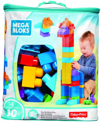 Mega Bloks FB pytel kostek 80 ks Pro kluky