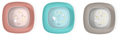 Set jídelní - miska a talíř 12 m+ Chicco