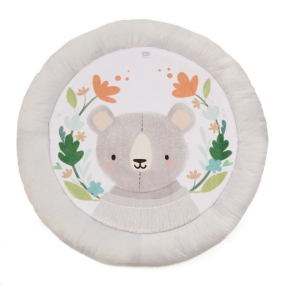 Deka hrací s hrazdičkou Cozyplay Light Grey Kinderkraft