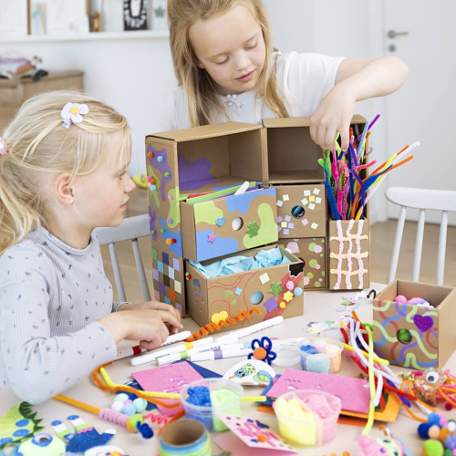 Kreativní sada Maxi box se zásuvkami Modelování Creativ Company