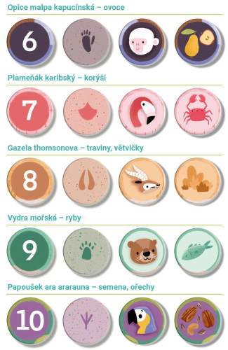 Véééliké puzzle loto Výlet do ZOO KukiKuk
