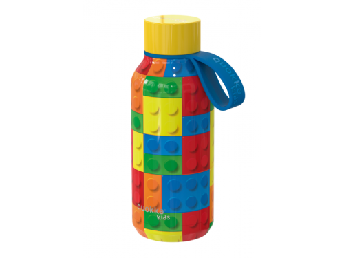 Nerezová termoláhev Solid Kids s poutkem 330 ml Qukka