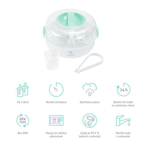 Sterilizátor do mikrovlnné trouby TrueLife Invio MS5