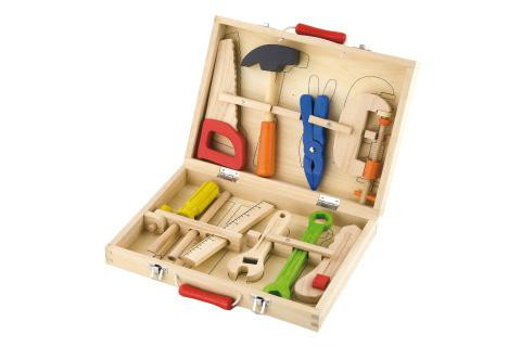 Dřevěné nářadí v kufříku Viga
