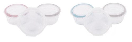 Skleněné misky s víčky B-Glass Bowls 280 ml Bo Jungle