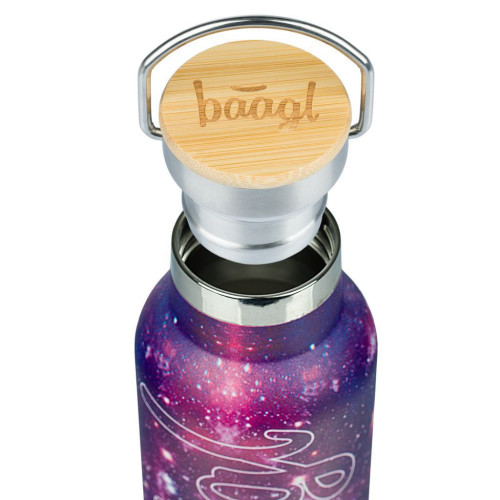 Termoláhev s bambusovým víčkem 500 ml Baagl