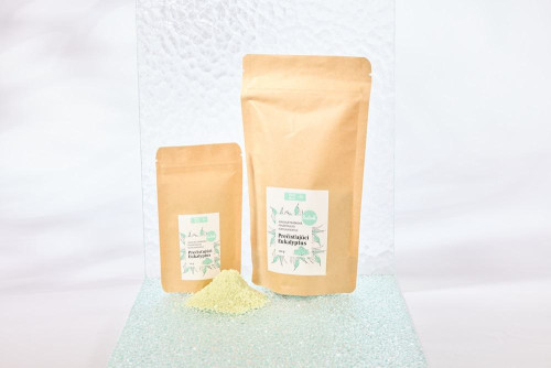 Magická pěna do koupele v prášku Pročišťující eukalyptus 300 g Kvitok