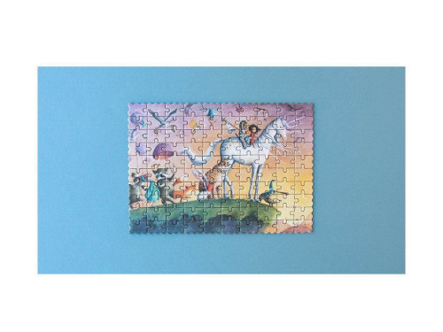 Londji Kapesní puzzle jednorožec