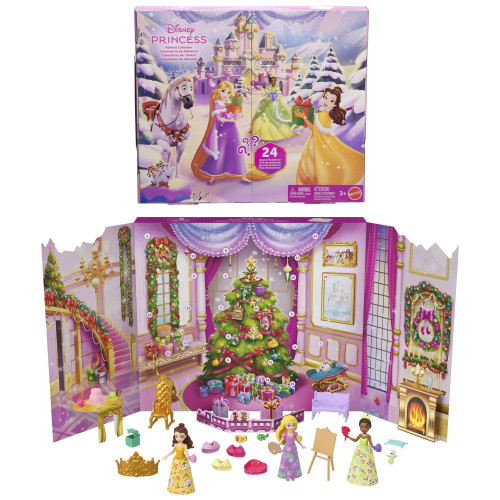 Disney Princess malá panenka adventní kalendář 2025