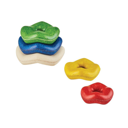 Stohování - zvlněné kroužky PlanToys