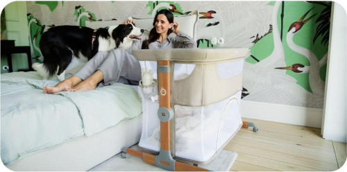 Postýlka Smart bed 4 v 1 MoMi