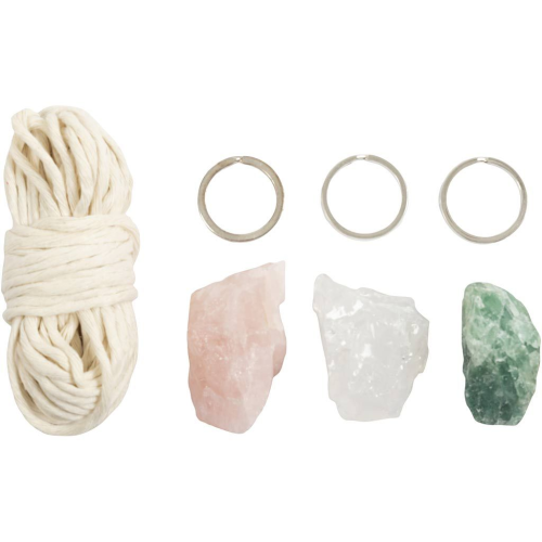Kreativní sada Mini Craft Kit Macramé Key Rings Creativ Company