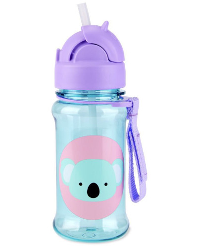 Zoo tritan Láhev s brčkem 355 ml 12m+ Skip hop