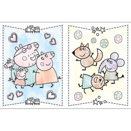 Maluj vodou A4 Prasátko Peppa