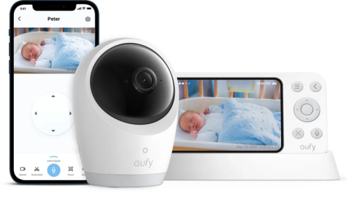 Dětská chůvička Anker E21, 4K bílá Eufy