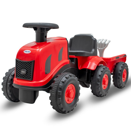 Dětské odrážedlo traktor s vlečkou Benny Baby Mix