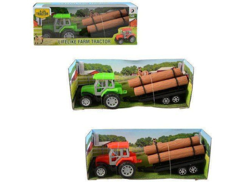 Traktor s přívěsem na setrvačník 22 cm