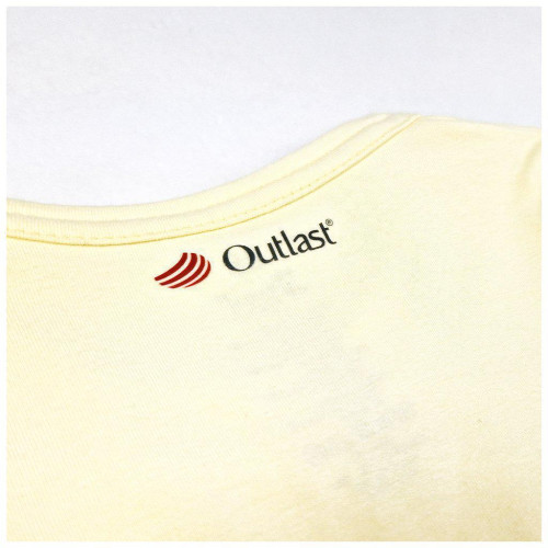 Tričko tenké KR UV 50+ Outlast® Sv. žlutá
