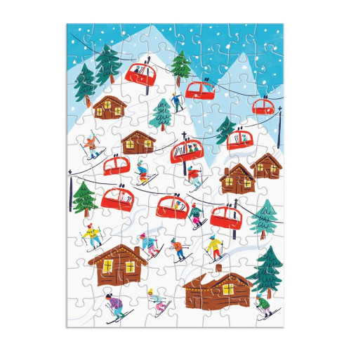Galison Puzzle adventní kalendář 12 v 1