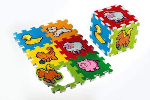 Pěnové puzzle Moje první zvířátka 6ks