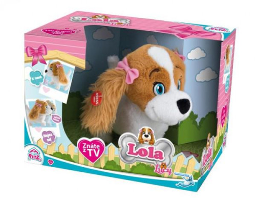 Lola plyšová 17cm reagující na české povely
