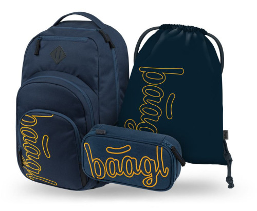 Set 3 Coolmate Lux: batoh, penál, sáček Baagl