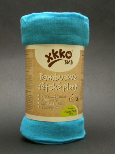 Bambusové pleny KIKKO 70 x70 cm 3 ks různé barvy