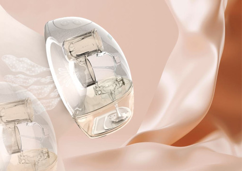 Odsávačka mateřského mléka duo elektrická handsfree Perla Twin neno
