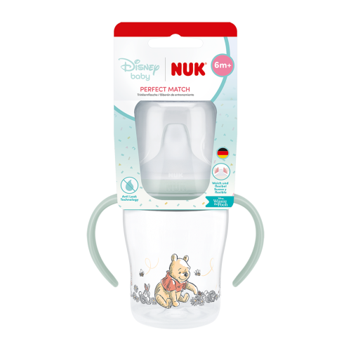 Lahvička na učení Perfect Match Disney Medvídek Pú 150 ml Nuk