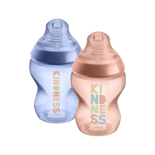 Kojenecká láhev C2N 2 ks 260 ml 0 m+