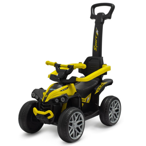 Dětské odrážedlo Baby Mix Mega Prime EVA s vodící tyčí