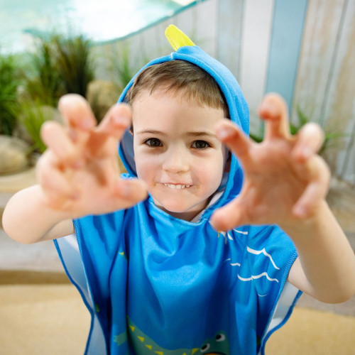 Dětské pončo s kapucí Crocodile Swamp Splash About