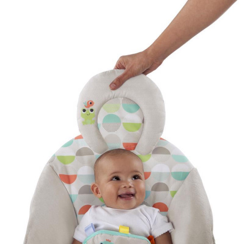 Lehátko vibrující s melodií Happy Safari 0 m+, do 9 kg, 2019 Bright Starts